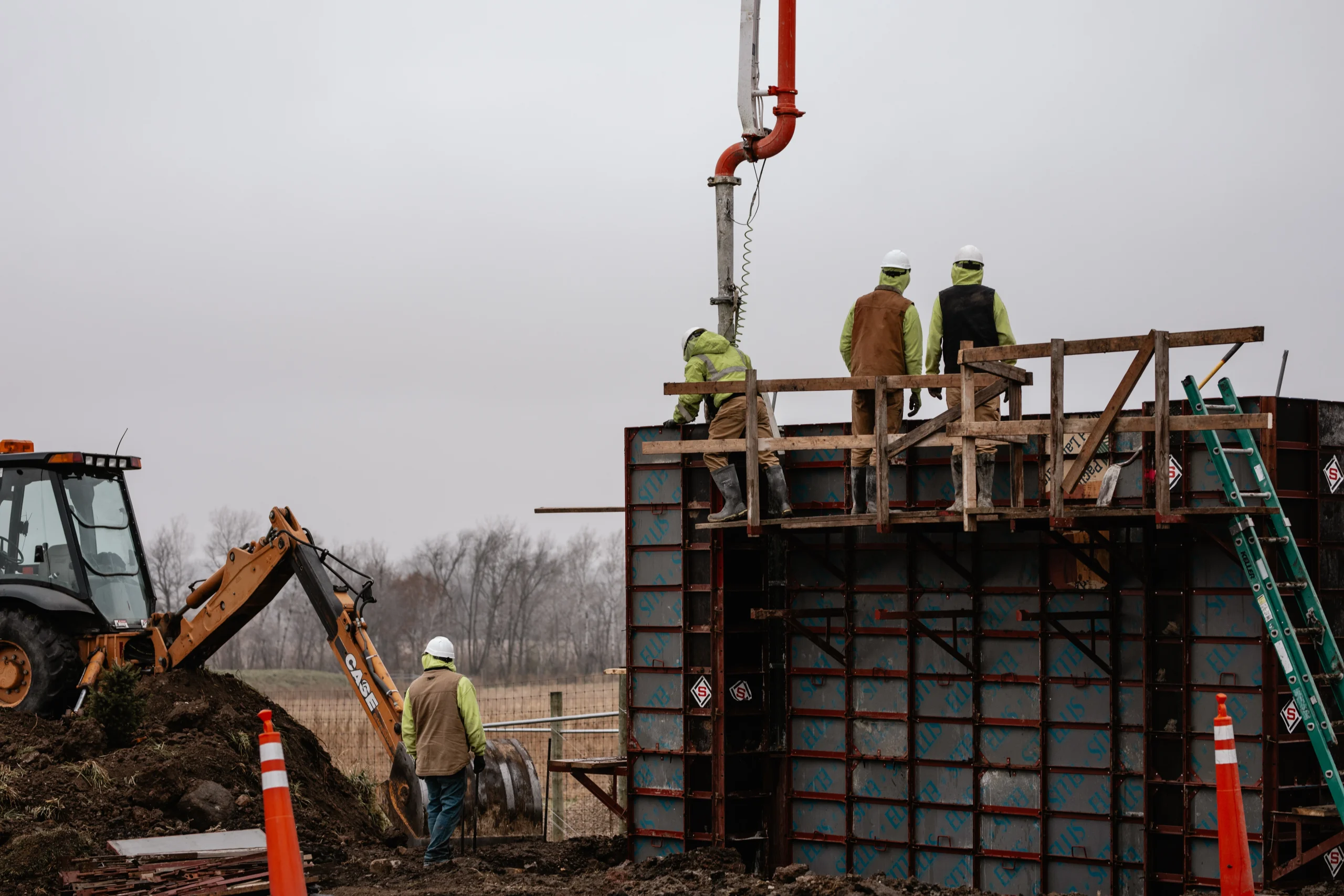 Concrete foundation services in Wisconsin