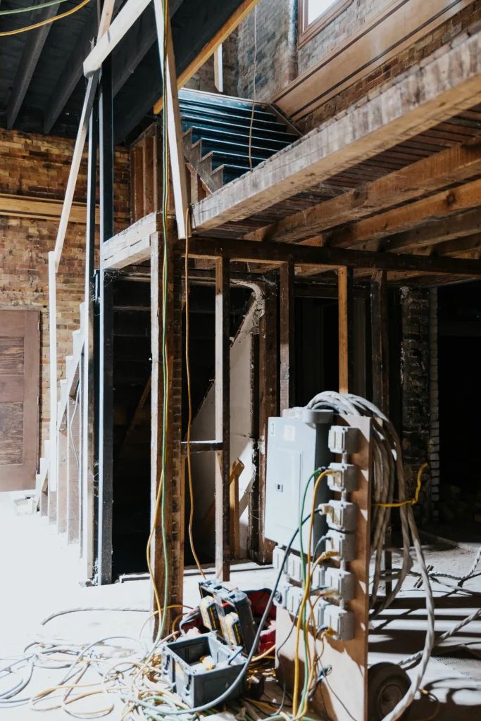 renovating a house